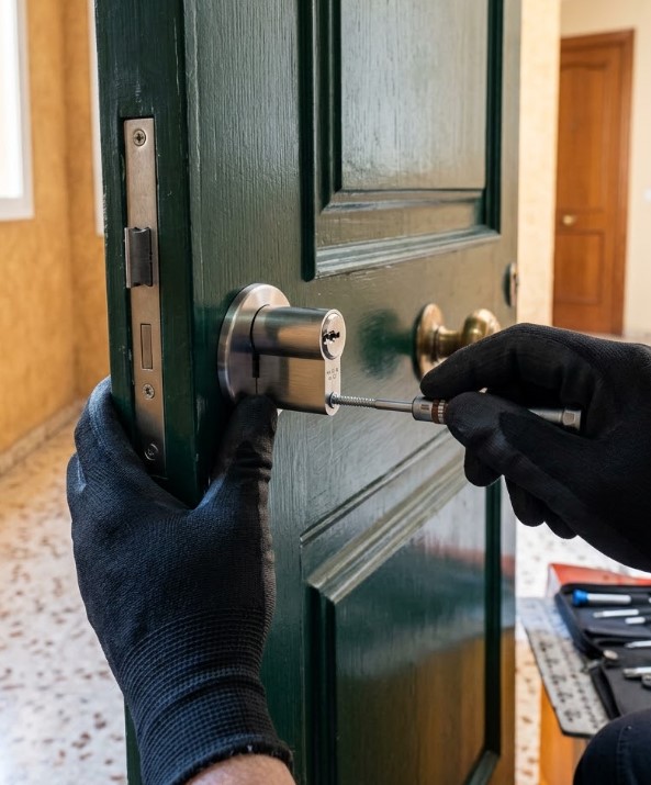Servicio de cerrajeros 24 horas y apertura de puertas de forma urgente en Les Roquetes, Barcelona